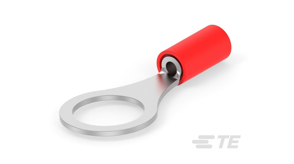 PIDG R 22-16COMM 22-18MIL 3/8 Ring Termi, Pack of 50 pieces